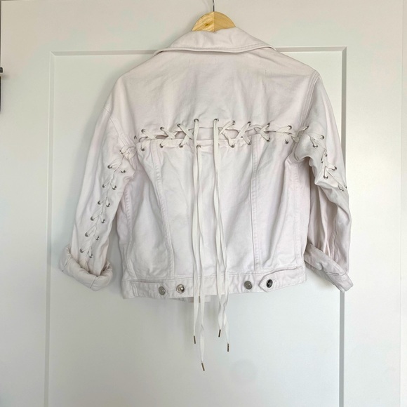 H&M White Demin Jacket - Picture 2 of 2